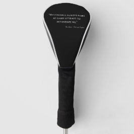 Funda Para Palo De Golf Cita de Orgullo y Prejuicio I