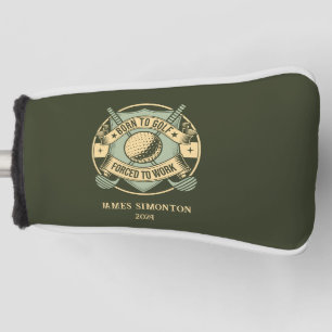 Funda Para Palo De Golf Cita divertida de golf humorística Personalizado V