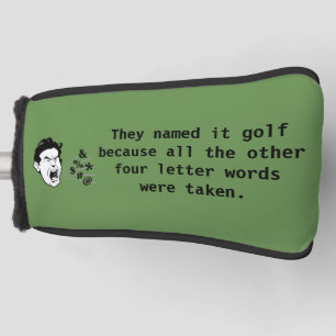 Funda Para Palo De Golf Cita divertida del golf