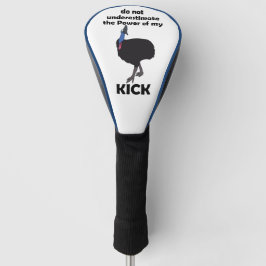 Funda Para Palo De Golf Cita divertida sobre el poder de patada del pájaro