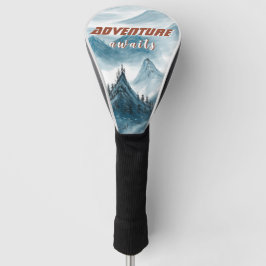Funda Para Palo De Golf Cita Inspiradora de pinturas de las montañas clási
