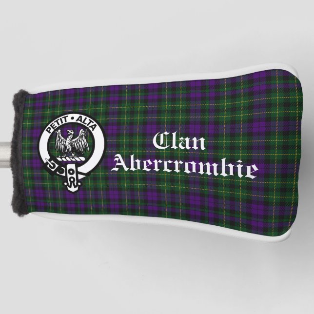 Funda Para Palo De Golf Clan Abercrombie Tartán y Escudo (Anverso)
