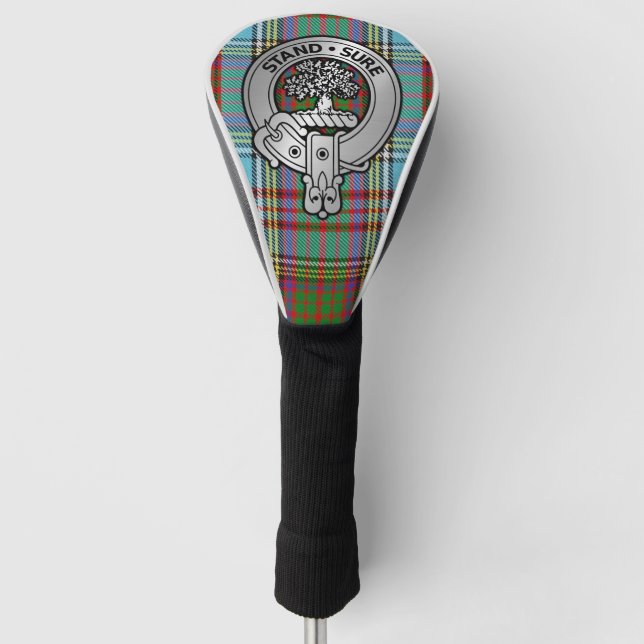 Funda Para Palo De Golf Clan Anderson Escudo y Tartán (Anverso)