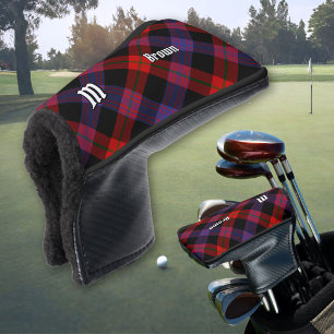 Funda Para Palo De Golf Clan Brown Tartan
