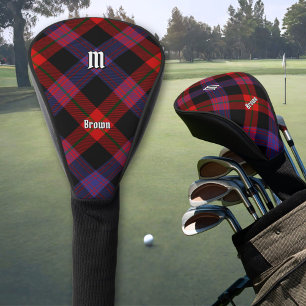 Funda Para Palo De Golf Clan Brown Tartan