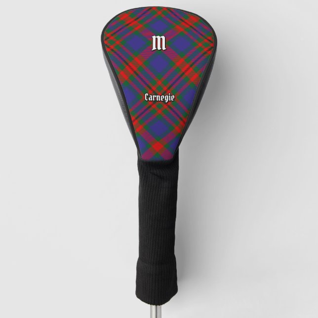 Funda Para Palo De Golf Clan Carnegie Tartan (Anverso)