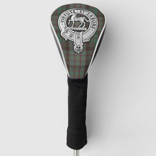 Funda Para Palo De Golf Clan Cochrane Escudo y Hunting Tartán (Anverso)