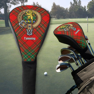 Funda Para Palo De Golf Clan Cumming Escudo sobre Tartán