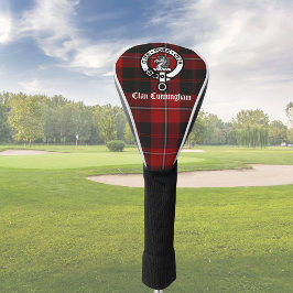 Funda Para Palo De Golf Clan Cunningham Escudo Badge y Tartán