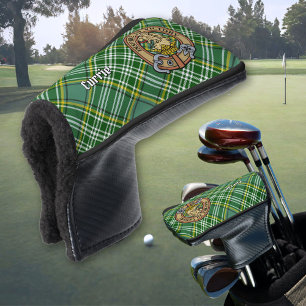 Funda Para Palo De Golf Clan Currie Lion Escudo sobre Tartán