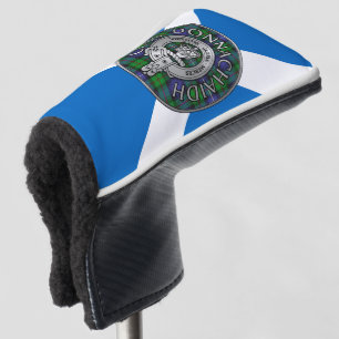 Funda Para Palo De Golf Clan Donnachaidh/Robertson Escudo y Hunting Tartán