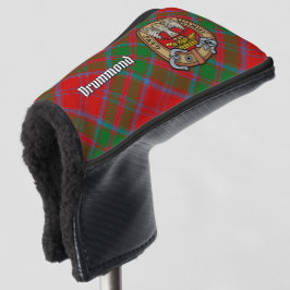 Funda Para Palo De Golf Clan Drummond Escudo sobre Tartán