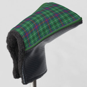 Funda Para Palo De Golf Clan Duncan Plaid Green Black Check Tartan
