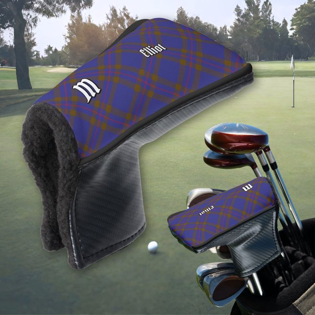 Funda Para Palo De Golf Clan Elliot Modern Tartan Golf Head Cover (Subido por el creador)