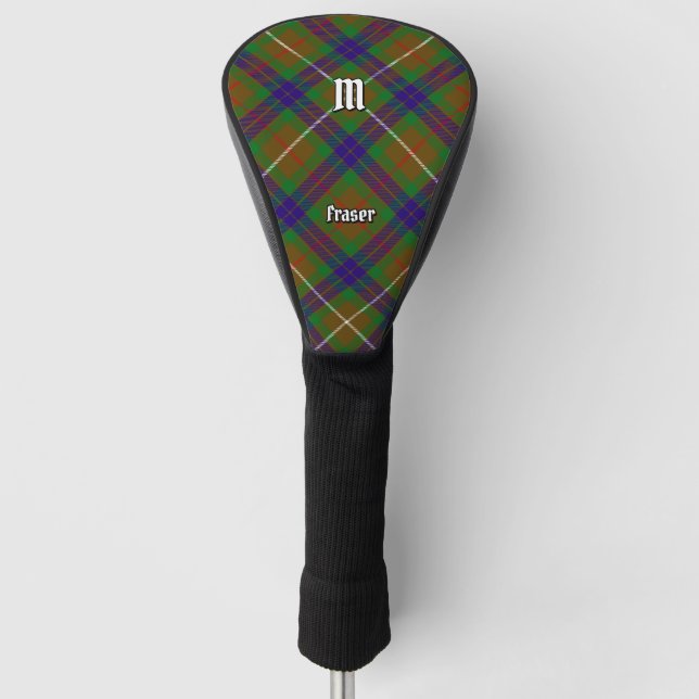 Funda Para Palo De Golf Clan Fraser Hunting Tartan Golf Head Cover (Anverso)