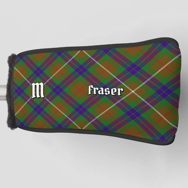 Funda Para Palo De Golf Clan Fraser Hunting Tartan Golf Head Cover (Anverso)