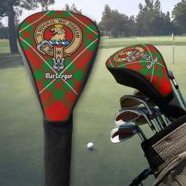Funda Para Palo De Golf Clan Gregor Escudo sobre Tartán