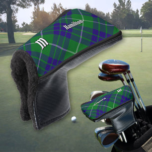 Funda Para Palo De Golf Clan Hamilton Hunting Tartan Golf Head Cover