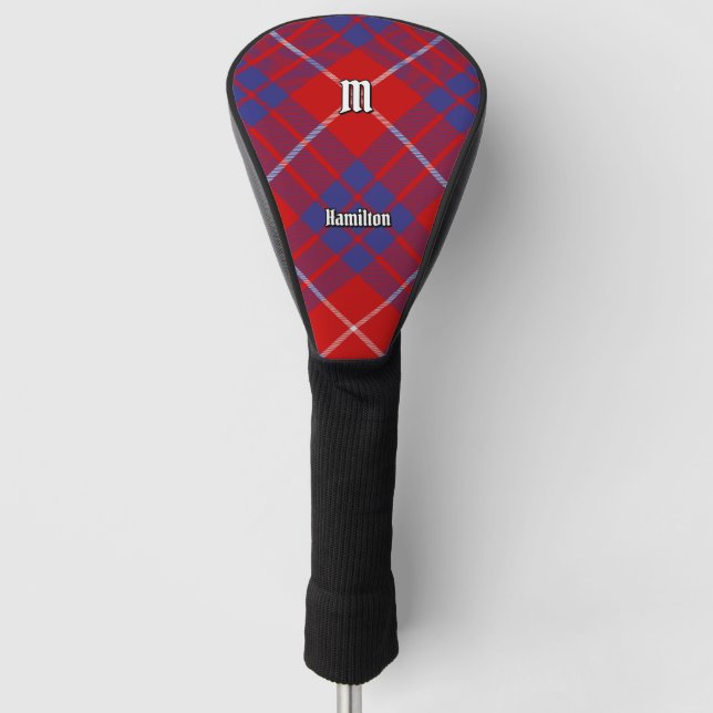 Funda Para Palo De Golf Clan Hamilton Red Golf Head Cover (Anverso)