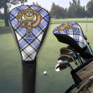 Funda Para Palo De Golf Clan Hannay Escudo sobre Tartán