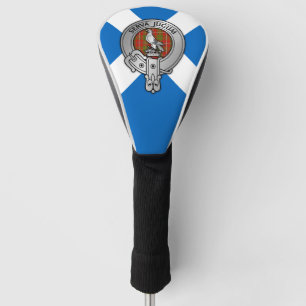 Funda Para Palo De Golf Clan Hay Escudo y Tartán en Saltire