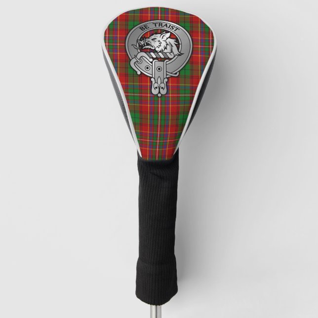 Funda Para Palo De Golf Clan Innes Escudo y Tartán (Anverso)
