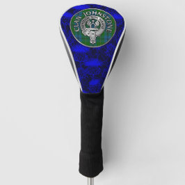 Funda Para Palo De Golf Clan Johnstone Escudo y Tartan Knot