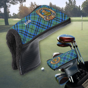 Funda Para Palo De Golf Clan Keith Escudo sobre Tartán