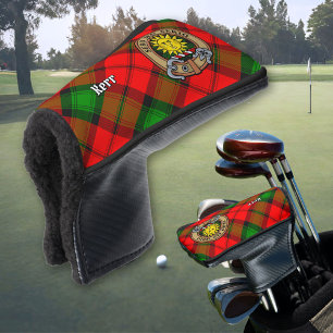 Funda Para Palo De Golf Clan Kerr Escudo por Tartán