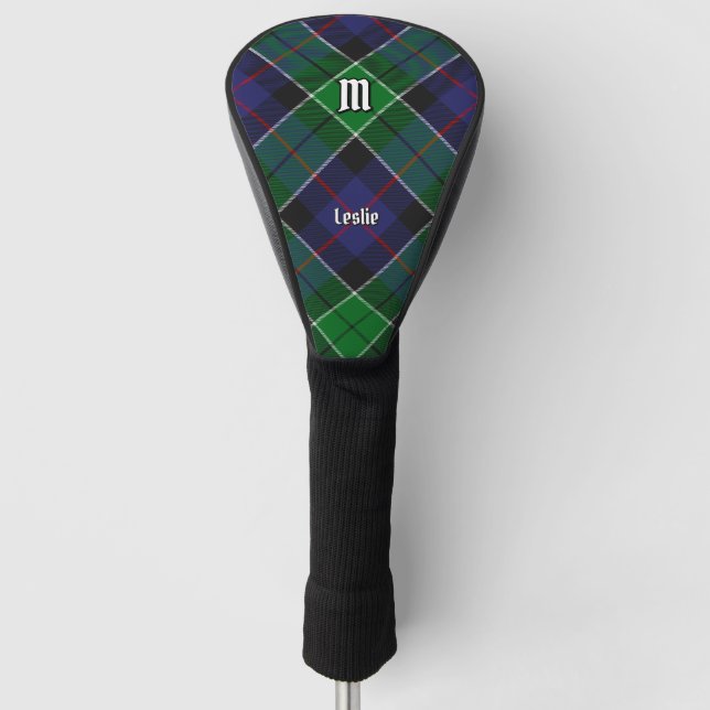 Funda Para Palo De Golf Clan Leslie Hunting Tartán (Anverso)