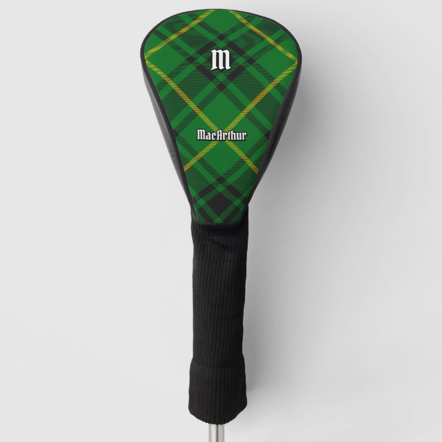 Funda Para Palo De Golf Clan MacArthur Tartan (Anverso)