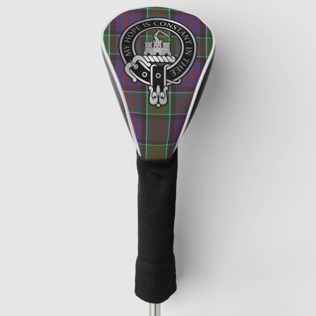 Funda Para Palo De Golf Clan MacDonald de Clanranald Escudo & Tartan Golf  (Anverso)