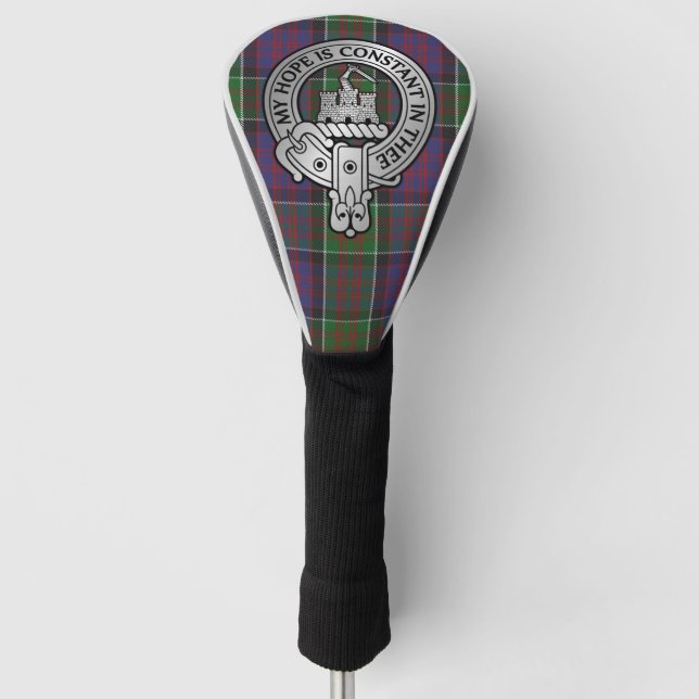 Funda Para Palo De Golf Clan MacDonald de Clanranald Escudo y Tartán (Anverso)