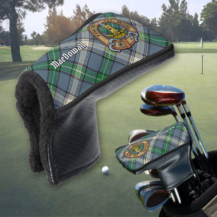 Funda Para Palo De Golf Clan MacDowall Escudo sobre Tartán