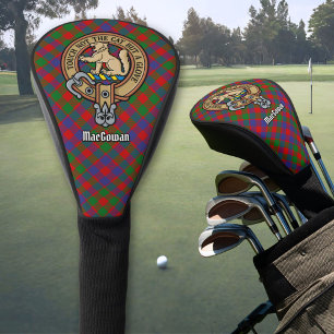 Funda Para Palo De Golf Clan MacGowan Escudo sobre Tartán