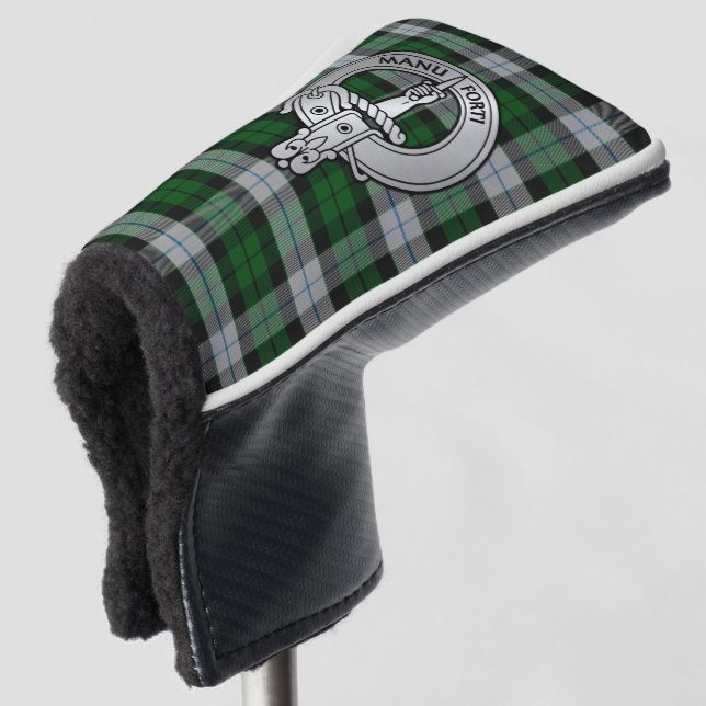 Funda Para Palo De Golf Clan MacKay Escudo & Vestido Tartán (Anverso 3/4)