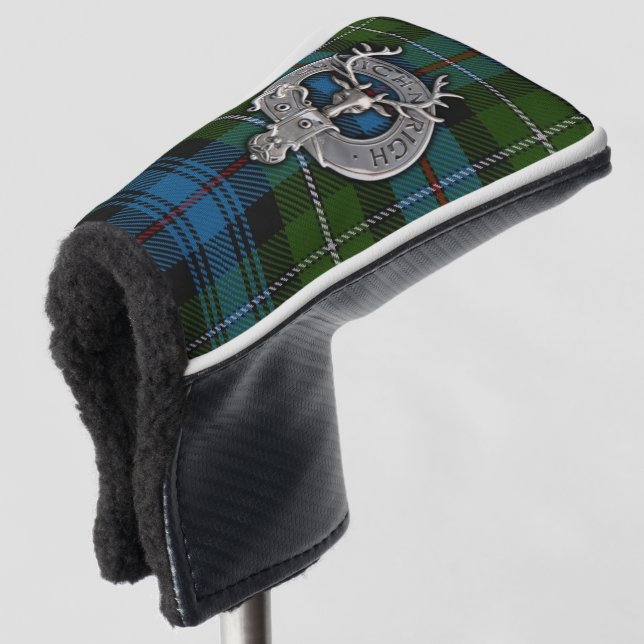 Funda Para Palo De Golf Clan MacKenzie Escudo y Tartán (Anverso 3/4)