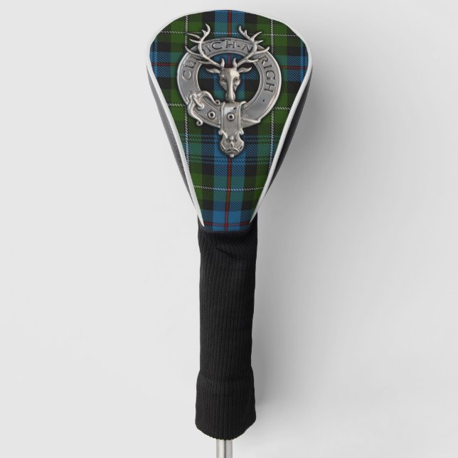 Funda Para Palo De Golf Clan MacKenzie Escudo y Tartán (Anverso)