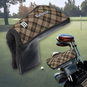 Funda Para Palo De Golf Clan MacKenzie Hunting Brown Tartan