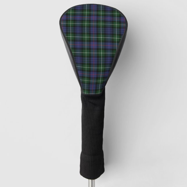Funda Para Palo De Golf Clan MacKenzie Plaid Green Purple Check Tartan (Anverso)