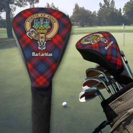 Funda Para Palo De Golf Clan MacLachlan Escudo sobre Tartán