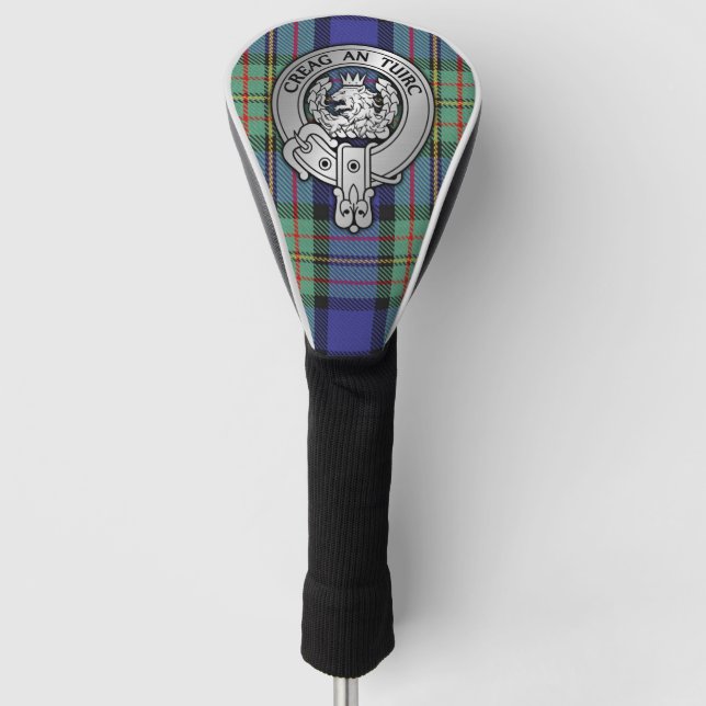 Funda Para Palo De Golf Clan MacLaren Escudo y Tartán (Anverso)