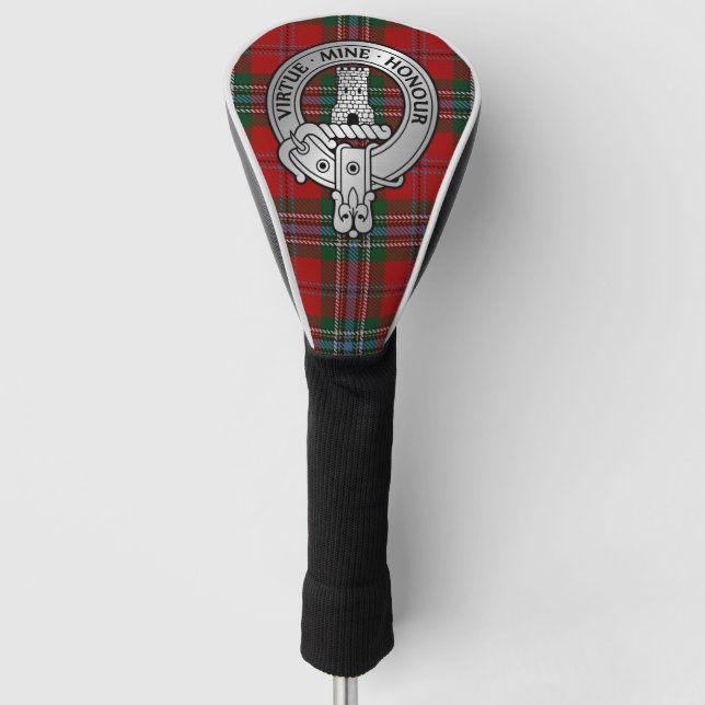 Funda Para Palo De Golf Clan MacLean Escudo y Tartán (Anverso)