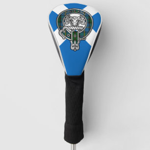 Funda Para Palo De Golf Clan MacLeod Cazando a Escudo de Tartán en Saltire