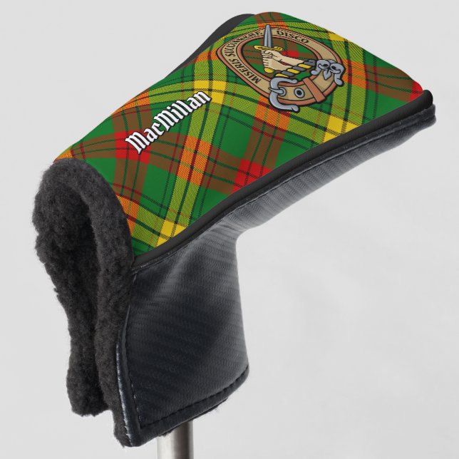 Funda Para Palo De Golf Clan MacMillan Escudo sobre Tartán (Anverso 3/4)