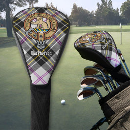 Funda Para Palo De Golf Clan MacPherson Escudo por Vestir Tartán