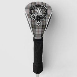 Funda Para Palo De Golf Clan MacPherson Escudo & Tartan Golf Head Cover