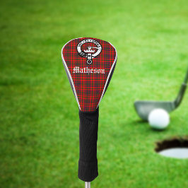 Funda Para Palo De Golf Clan Matheson Crest Badge and Tartan