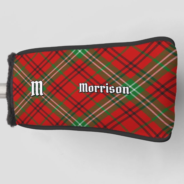 Funda Para Palo De Golf Clan Morrison Red Tartan (Anverso)