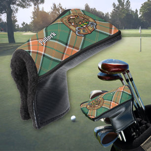 Funda Para Palo De Golf Clan Pollock Escudo sobre Tartán